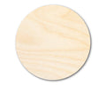 Unfinished Wood Circle Round | Circle Blank | DIY Craft Cutout | Up to 36"
